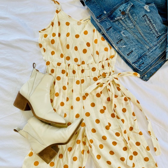 Polkadot Jumpsuit - Picture 1 of 7